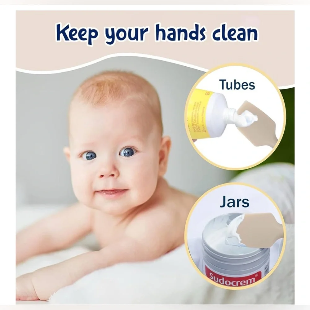 NEW Baby Diaper Cream Spatula 3 Pk Baby Butt Paste Applicator